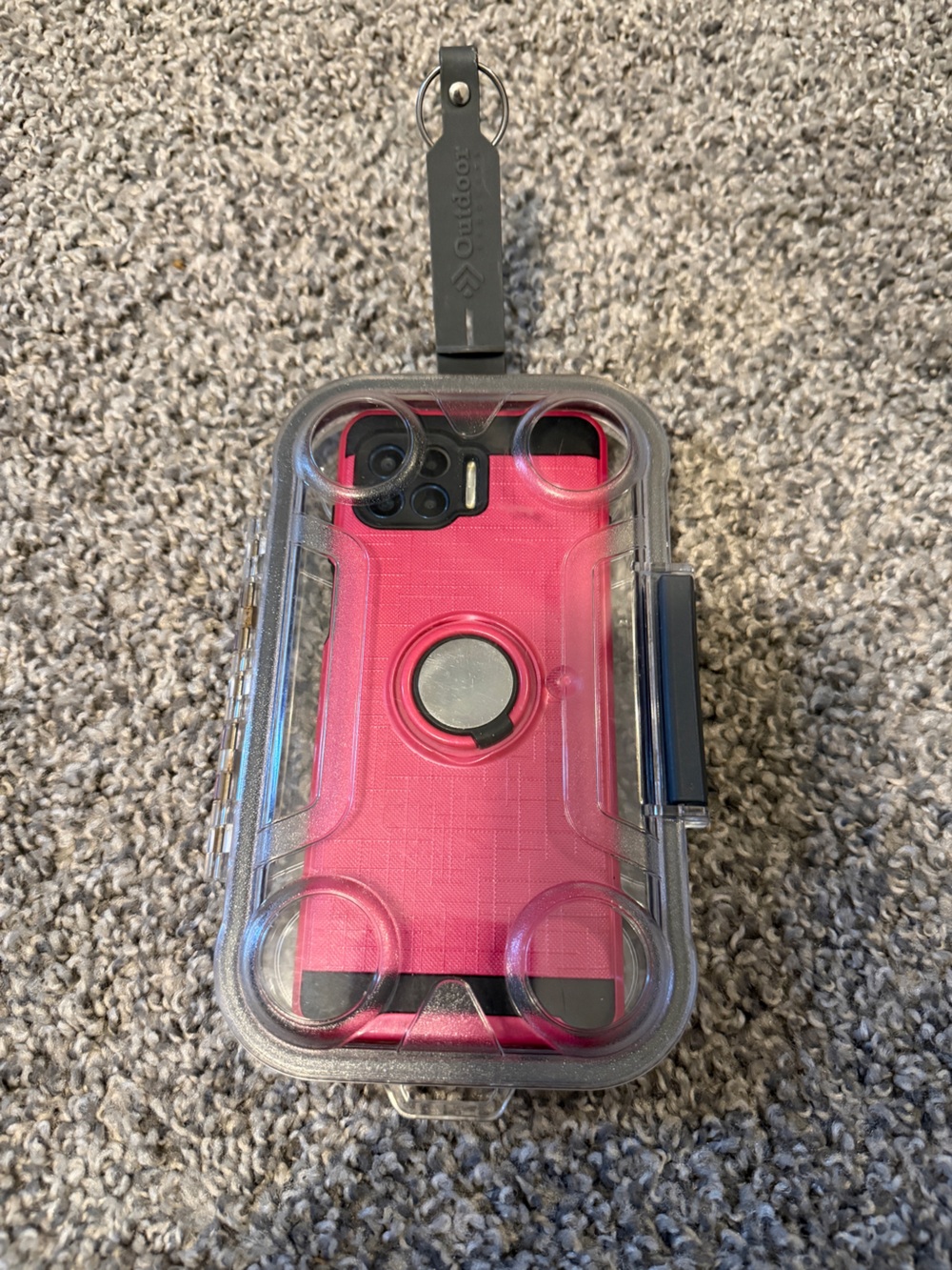 Protective Clear Hard Shell Phone Case - Picture 2 of 13